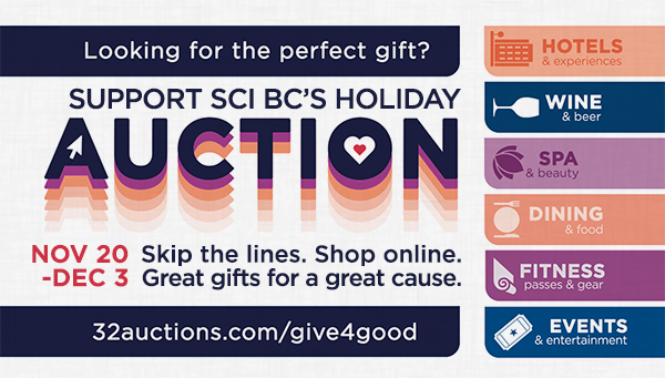 SCI BC auction poster